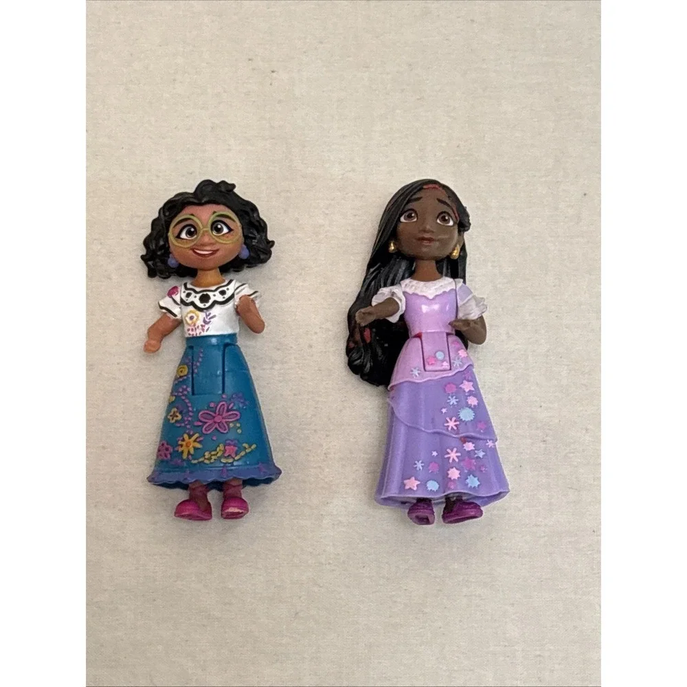 Disney Encanto Mirabel & Isabella Madrigal 3 Inch Vinyl Mini Figurines Set